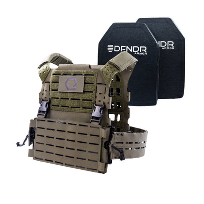 ICEPLATE EXO® Gen 3 DFNDR Level III+ C Armor Package - Launch Edition (includes 2 x DFNDR Armor Rifle Rated Hard Plates)