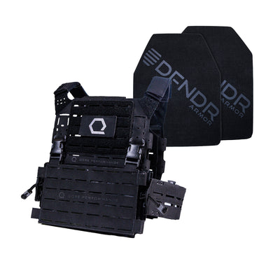 ICEPLATE EXO® Gen 3 DFNDR RF1 Elite Armor Package (Includes 2 x DFNDR Ultra Lightweight Rifle Rated Hard Plates)