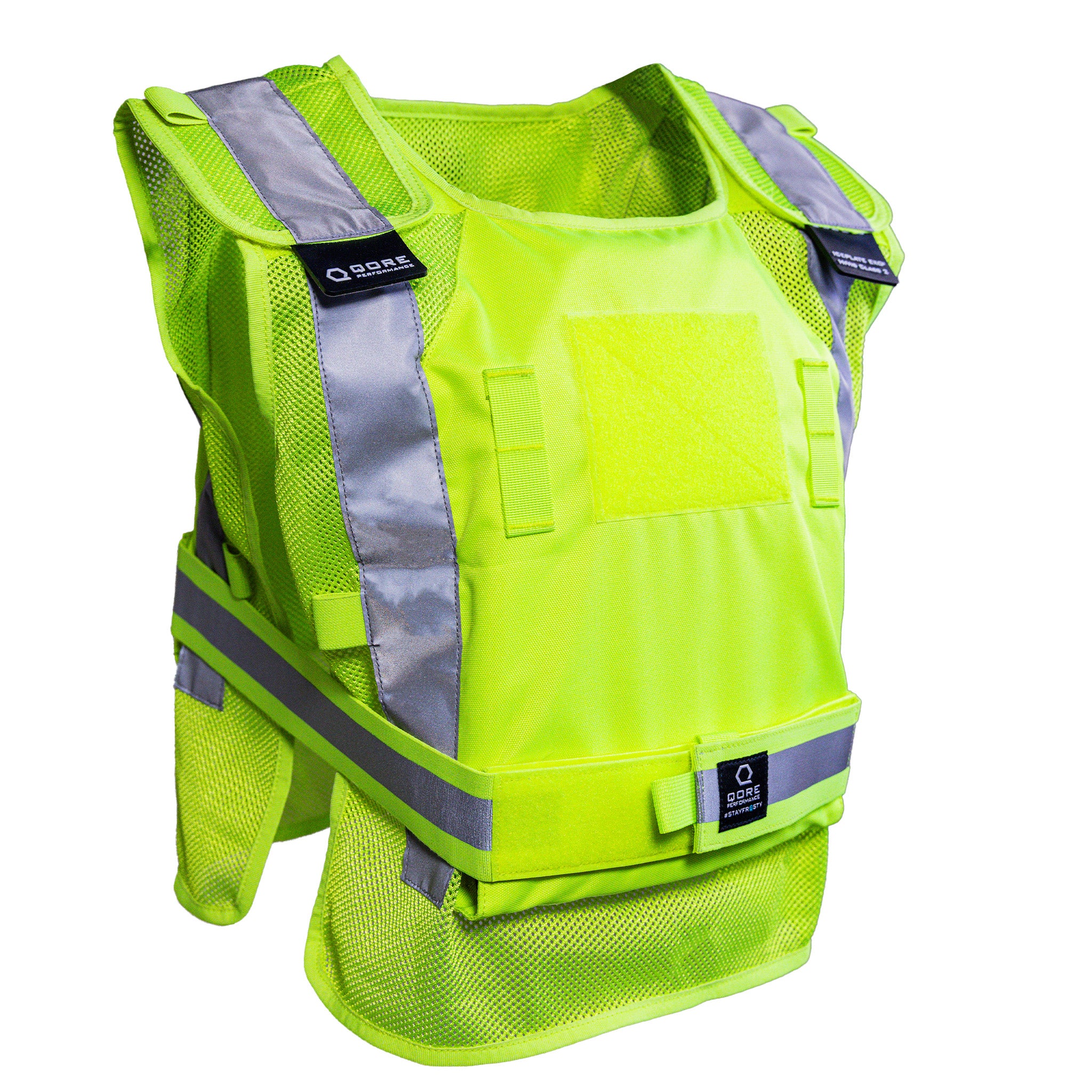 ICEPLATE EXO® HiVis Cooling, Heating, & Hydration Safety Vest ICEPLATE EXO® HiVis Cooling, Heating, & Hydration Safety Vest