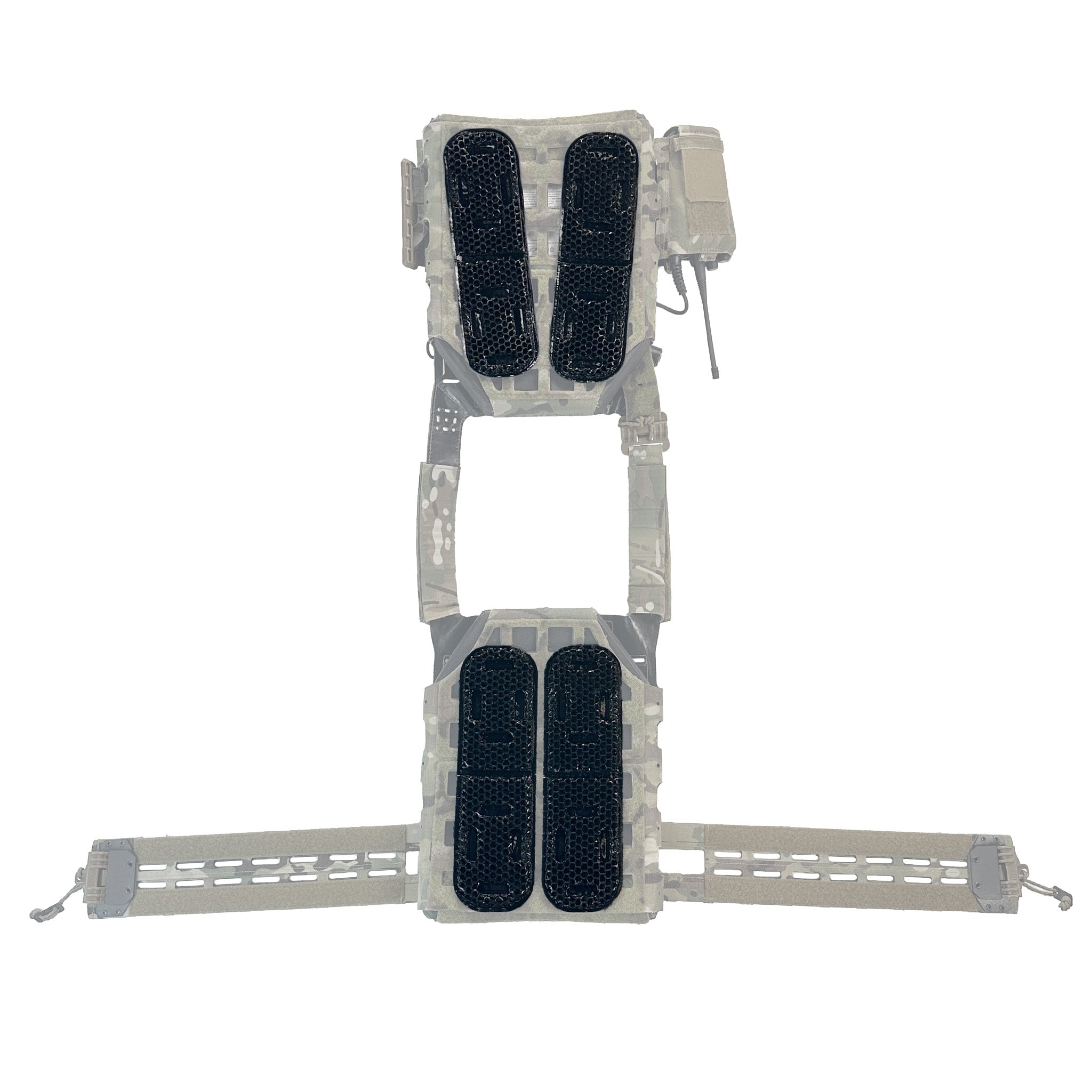 Crye AVS Plate Carrier Ventilation Pads | Plate Carrier Pontoons
