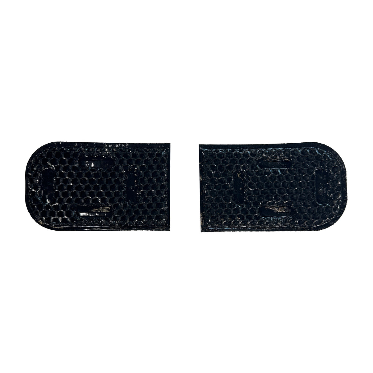 ICEVENTS Classic pad cross-section showing hexagonal Stimulite honeycomb core