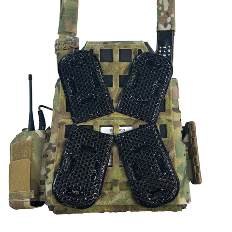 ICEVENTS® Classic Plate Carrier Ventilation Pontoons (Crye AVS Harness Pad Set)