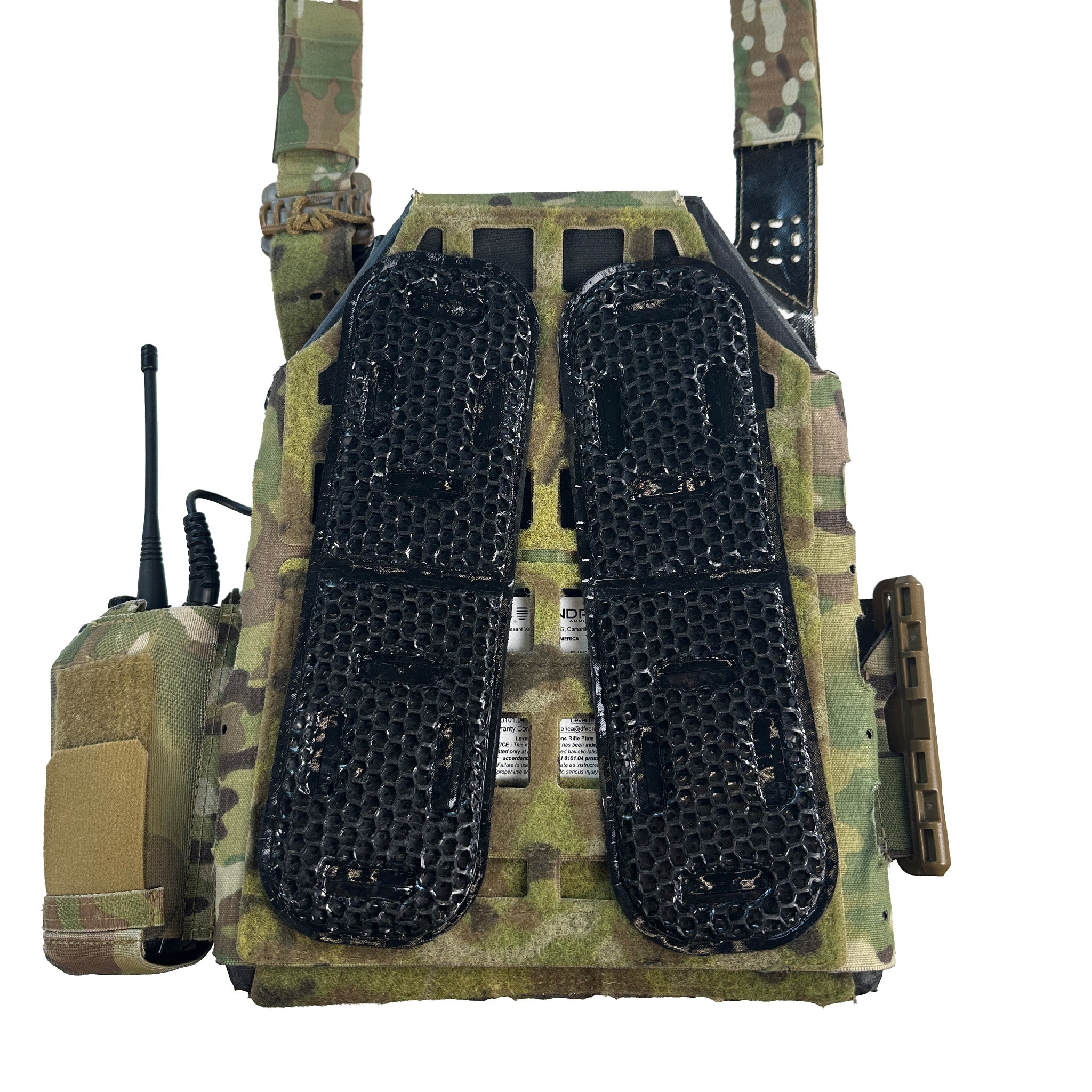 Crye AVS Plate Carrier Ventilation Pads | Plate Carrier Pontoons