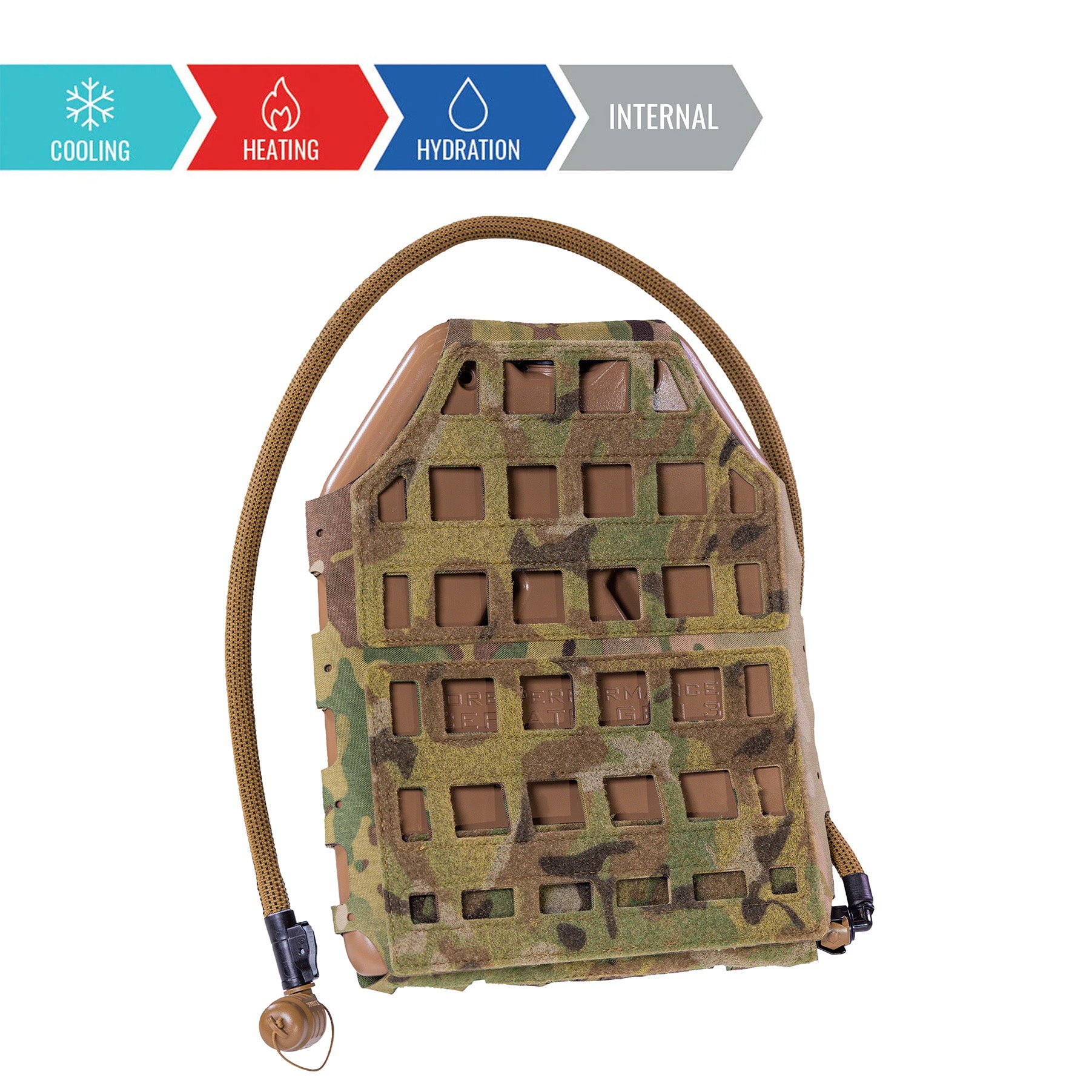 IMS Pro Gen 3 Combo (Internal MOLLE Plate Carrier Hydration Pack with Cooling and Heating)