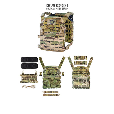 ICEPLATE EXO® Gen 3 Ultralight Minimalist Plate Carrier