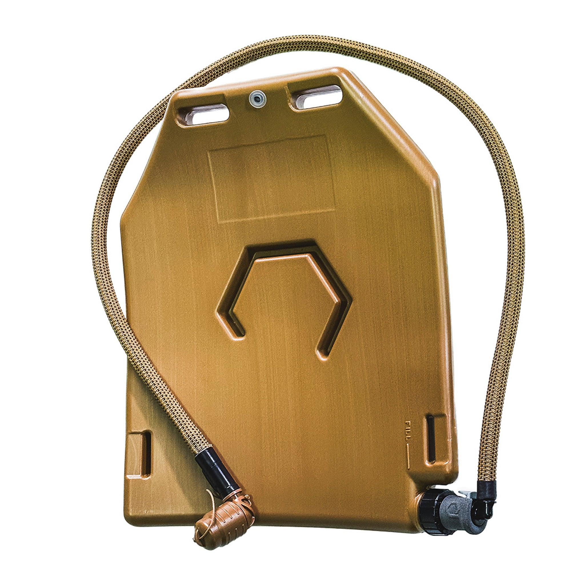 One-way valve installed in an ICEPLATE® Curve canteen showing valve position