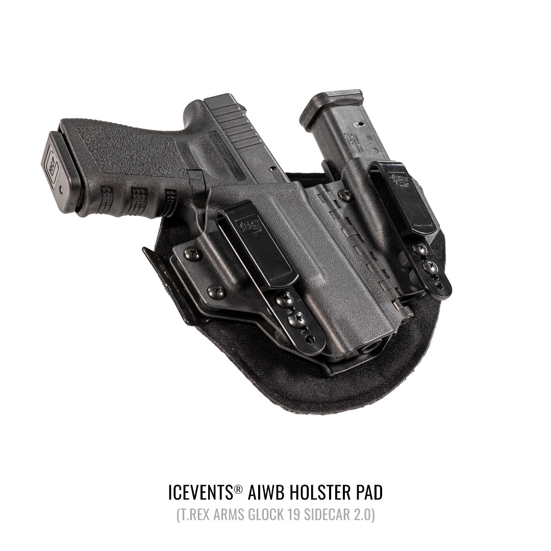IceVents® AIWB Holster Pad (T.Rex Arms Glock 19 Sidecar 2.0)