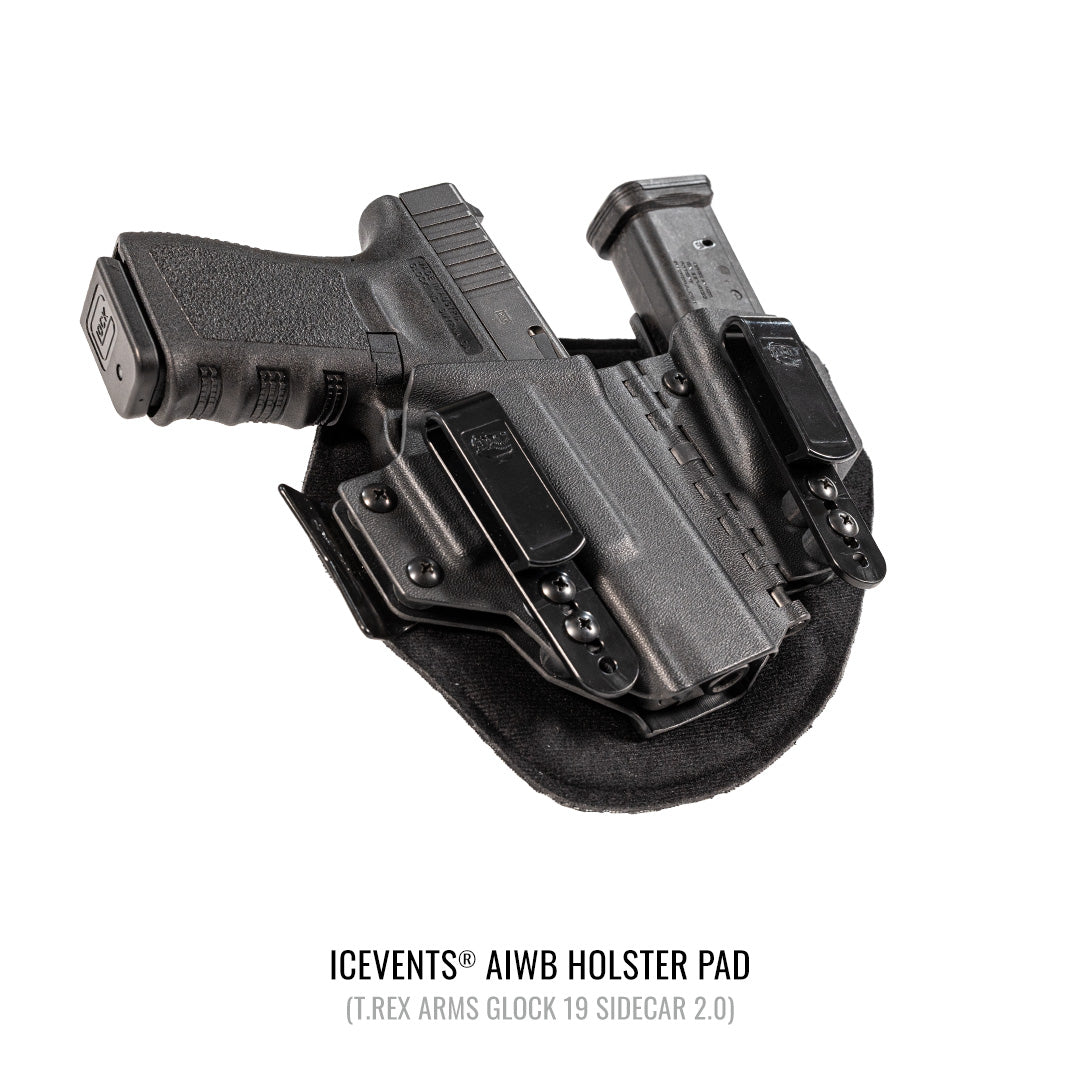 ICEVENTS® AIWB Holster Pad (T.Rex Arms Glock 19, 43X, 45, 48 Sidecar 2.0)