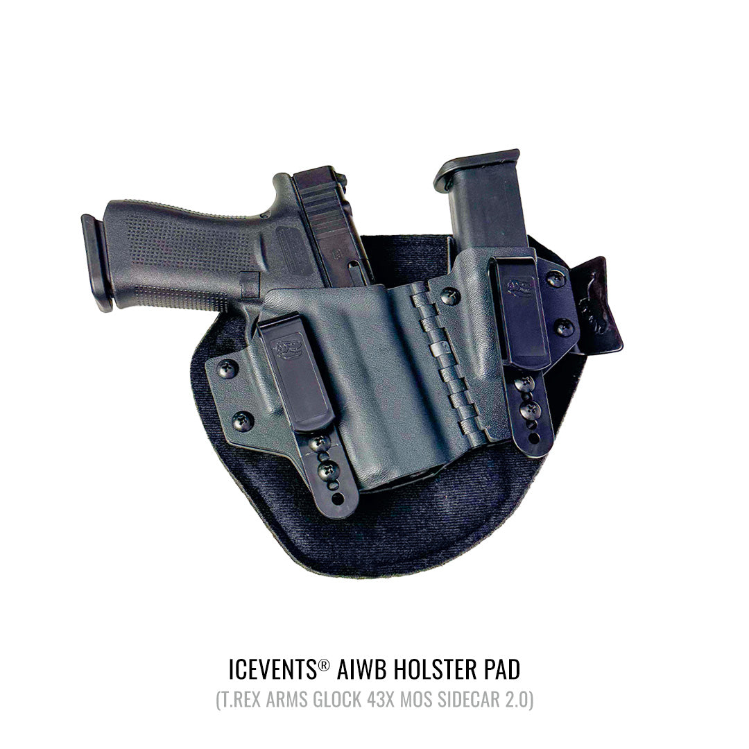 ICEVENTS® AIWB Holster Pad (T.Rex Arms Glock 19, 43X, 45, 48 Sidecar 2.0)