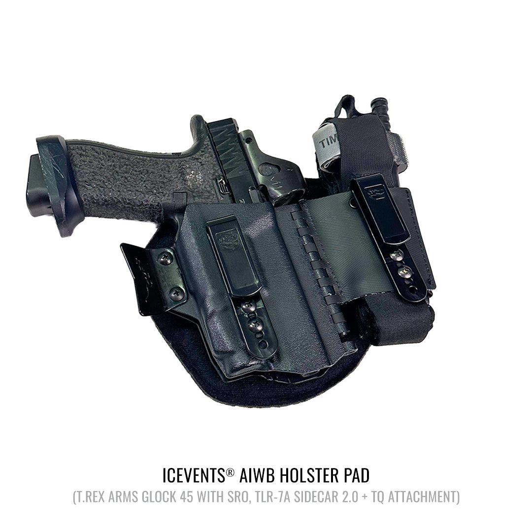 ICEVENTS® AIWB Holster Pad (T.Rex Arms Glock 19, 43X, 45, 48 Sidecar 2.0)