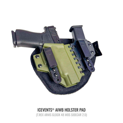 ICEVENTS® AIWB Holster Pad (T.Rex Arms Glock 19, 43X, 45, 48 Sidecar 2.0)