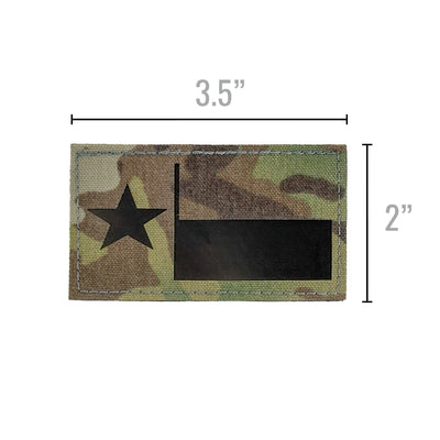 Texas IR Flag Patch