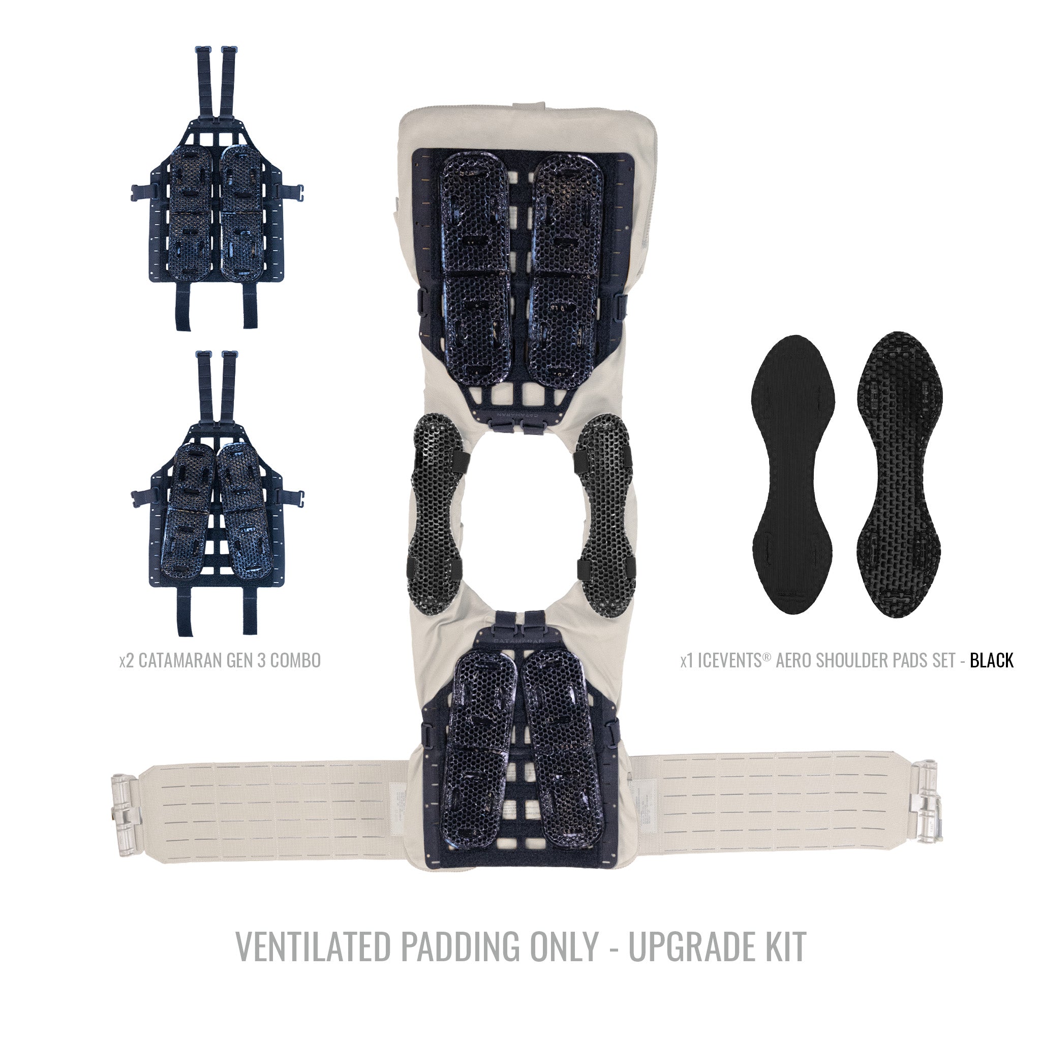 Universal Plate Carrier Ventilation Upgrade Kit — CATAMARAN Gen 3