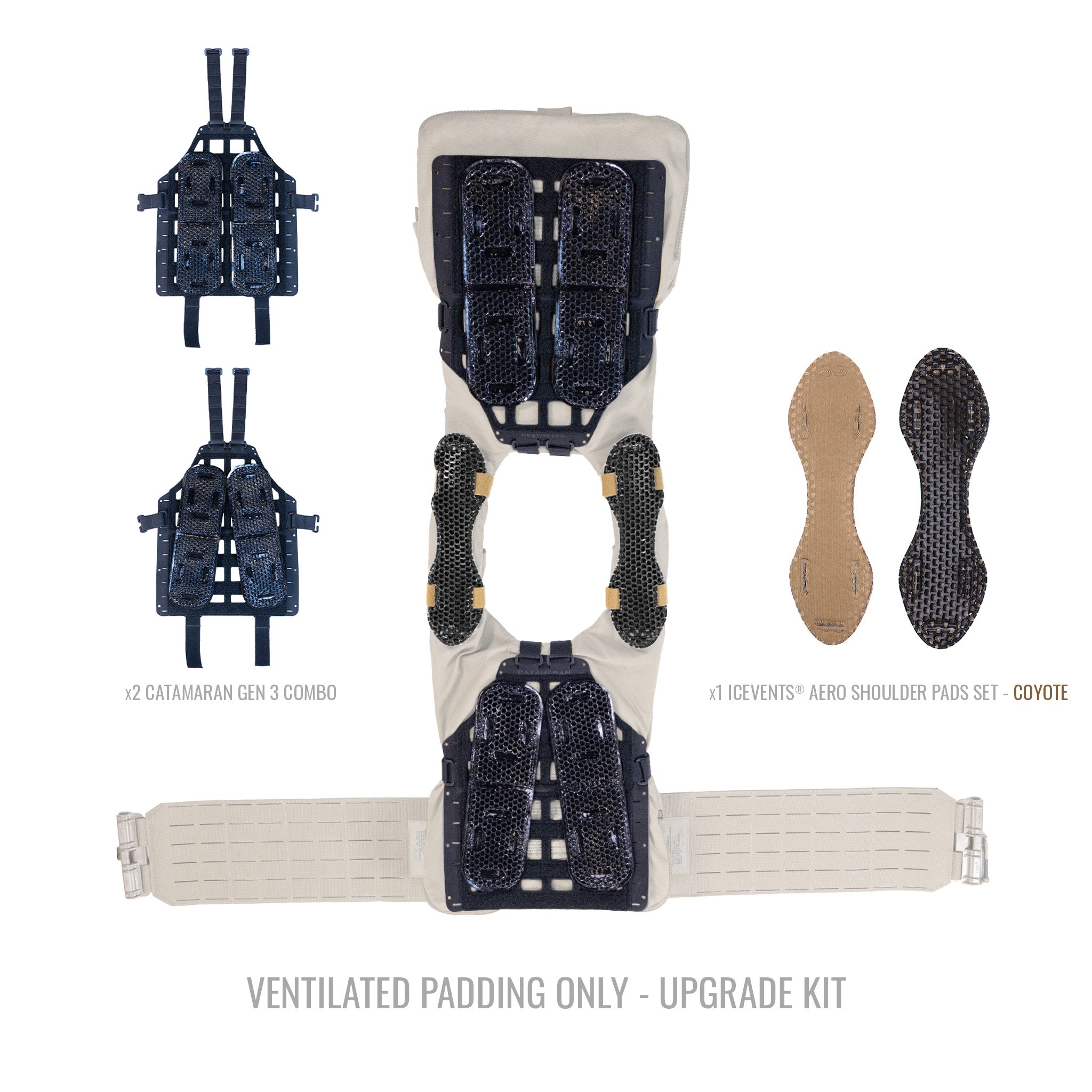 Universal Plate Carrier Ventilation Upgrade Kit — CATAMARAN Gen 3