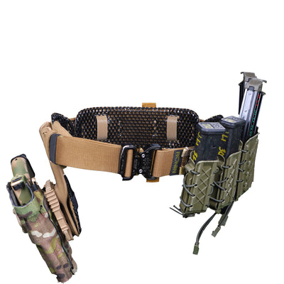 ICEVENTS® Aero High Mobility Ventilated Gun Belt Pads (PowerMesh backing)
