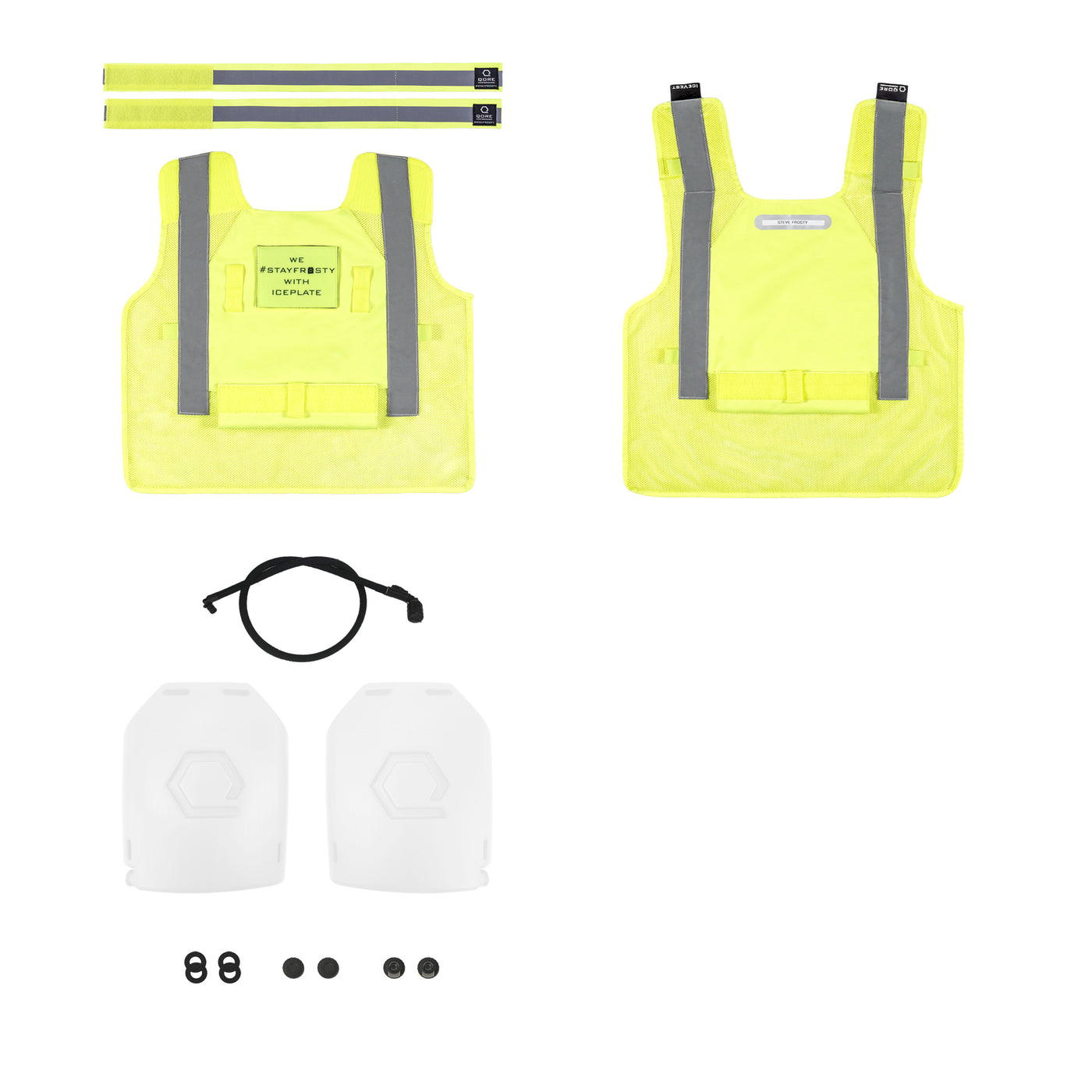 ICEVEST HiVis Cooling / Heating / Hydration Safety Vest Class 2 (Type R)