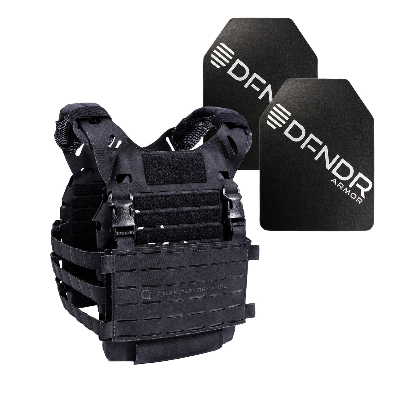 ICEPLATE EXO® DFNDR Level IV Armor Package (includes 2 x DFNDR Armor Rifle Rated Hard Plates)