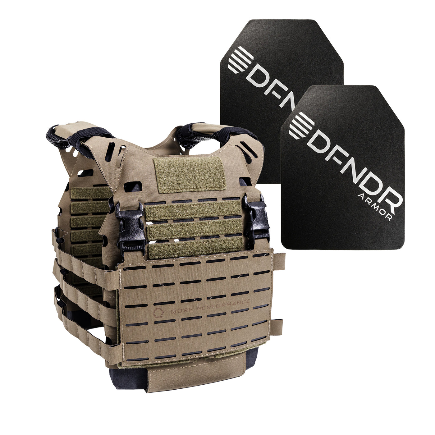 ICEPLATE EXO® DFNDR Level IV Armor Package (includes 2 x DFNDR Armor Rifle Rated Hard Plates)