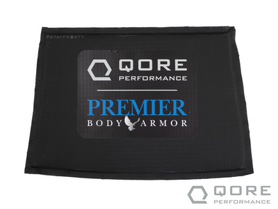 Premier Body Armor Level IIIA soft body armor insert for IceShield Plus plate carrier hand warmer by Qore Performance
