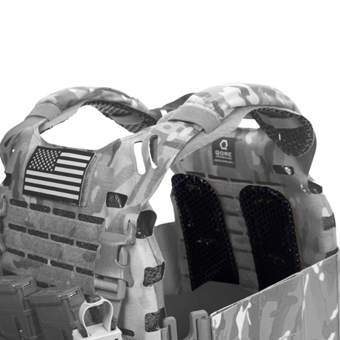 Stand-off ventilation pads for plate carriers and body armor