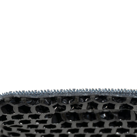 Close-up of Velcro hook backing permanently bonded to ICEVENTS pad