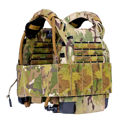 MultiCam IcePlate Sleeve MOLLE plate carrier hydration system for military, SOF, law enforcement